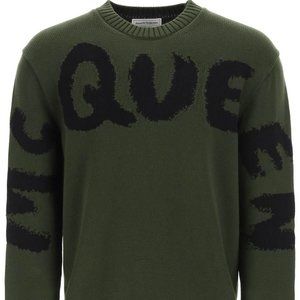 NWOT Alexander McQueen Graffiti Jumper